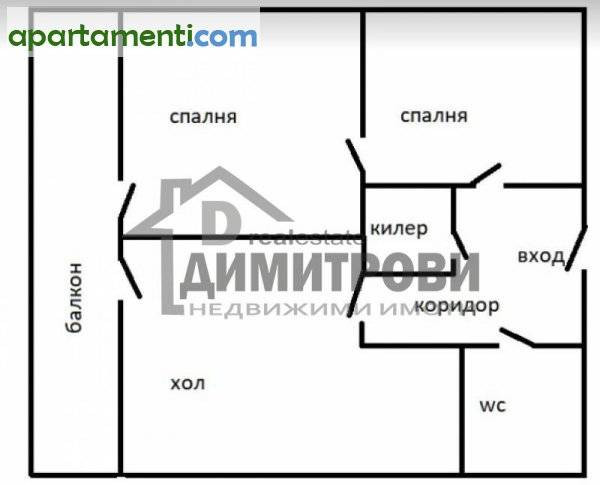 Тристаен апартамент Варна Център 1